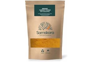 Curcuma en Polvo Organico Ecologico SAMSKARA SUPERFOODS Organic Turmeric Powder Bio (1kg)
