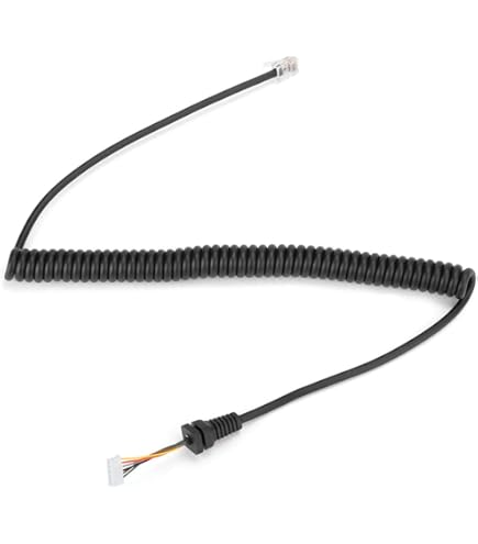 Cavo Prolunga 8 Pin Maschio-Femmina - Per Microfoni E Ricetrasmettitori, A Spirale - Foto 2