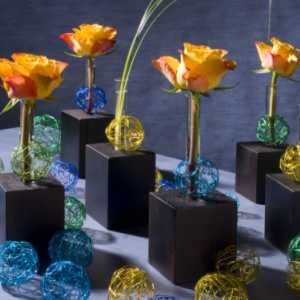 10er Set Drahtbälle – 3 verschiendene Größen – Farbe: silber - 3