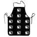 Produktbild Cool Yin Yang Tai Chi Schürzen Lätzchen Unisex Lace Adjustable Polyester Chef Cooking Long Full Kitchen Aprons BBQ Grill Work Apron