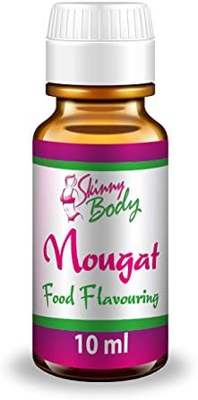 Skinny Body Food Flavourings 10 ml, Various Flavours, Sugar Free, Fat Free, Low Carb (Nougat)