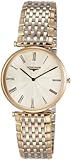 LONGINES Herren-Armbanduhr Zwei TON Schweizer Quarz ANALOG L47092417