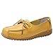 Produktbild YEARNLY Damen Slipper Schnalle Flach Pumps Runde Zehe Bequeme Hochzeit Kleid Schuhe Flach Mund Arbeit Retro Spleißen Slip-on Loaferschuhe Rutschfeste Bequeme Freizeitschuhe Halbschuhe 35-43