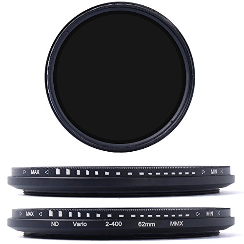 XCSOURCE   62mm filtre fader ND    densit   neutre variable et r  glable ND2 ND4 ND16 jusqu    ND400 avec un bo  tier LF305