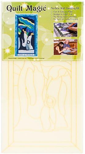 Quilt Magic Penguins Kit 9.5-Inch x 19-Inch, Acrylic, Multicoloured