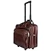Madame Exclusive Office Brown Leather Laptop Trolley Bag RS.7895.00