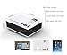 Price comparison product image Unique UC40 Mini Portable Home Cinema Theater 800 lumens HD 1080P LCD Projector Multimedia Beamer Business Support PC Laptop USB SD HDMI