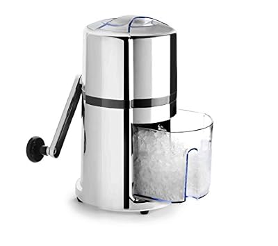 Ibili 792400 Broyeur à Glace Inox/Plastique
