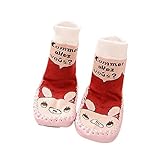 Vovotrade® Baby Girls Kids Cute Cartoon Toddler Anti-slip Sock Shoes Boots Slipper Socks Age 0-6 18 24 months (6-18 months)