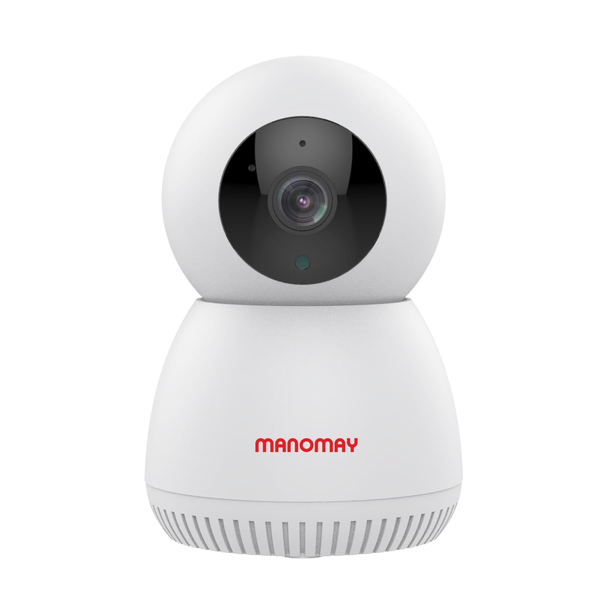 MANOMAY 2MP Smart CCTV Wi-fi Home Security Camera with Pan Tilt 360° View, 2 Way Talk, Cloud Monitor, Motion Detect, Supports SD Card Up to 256 GB, Night Vision, Alexa