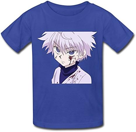 Short-sleeve Hunter X Hunter Killua Kids Boys Girls T Shirts X-Large