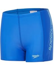 Speedo Sports Logo Panel Bañador, Niños, Multicolor (Bondi / Spearmint), 24