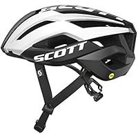 Scott Arx Plus Bicicleta de carreras Casco Para Bicicleta negro 2016 - Blanco/Negro, S (51-55cm)