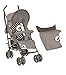 LORELLI BABY STROLLER FIESTA+FOOTCOVER BEIGE PANDA buggy pushchair toddler pram