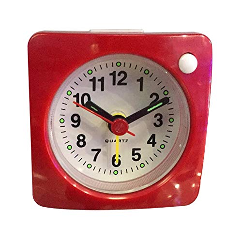 Preisvergleich Produktbild Reisewecker, mit Licht, kann stummgeschaltet werden, Nachtwecker, Schlummerfunktion, alter Modellwecker (karton)