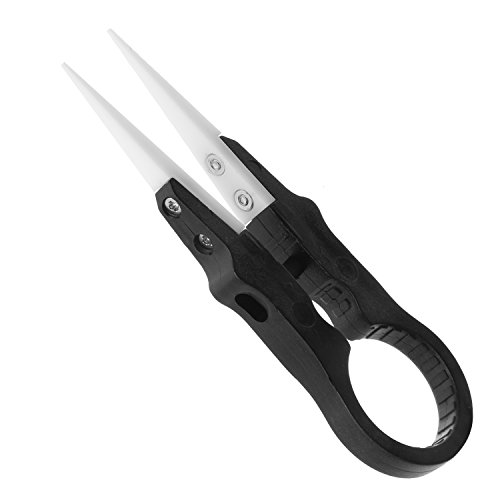 geekvape Multifunktionale Keramik Spule Pinzette, Draht hitzebeständig antimagnetisch Pinzette Schlüssel Werkzeug