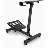 Gamestandpro V3 Pro Yarış Sim&uuml;lasyonları İ&ccedil;in Dayanıklı Tasarım Logitech, Thrustmaster, Moza, Fanatech ile Uyumlu, Siyah, Y&uuml;k
