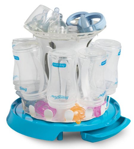 The First Years Spinning Drying Rack For Bottles & Teats (Red)
