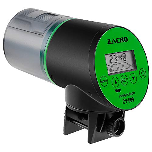 Zacro Aquarium Distributeur Automatique de Nourriture pour Poissons