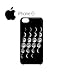 Produktbild Moon Lunar Phases Astronomy Mobile Phone Case Back Cover Hülle Weiß Schwarz for iPhone 6 White