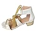 Produktbild YEARNLY High Heels Sandalen Damen Schuhe mit hohen Absätzen Party Hochzeit Abend Sommer hochhackige Absatzschuhe Hohe Sandaletten sandals Bunt römische Stiefel Fischmaul Cross Strap Rutschfest boho