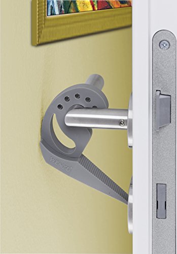 Wenko 50504100 Tür-/Fensterstopper Multi-Stop, Thermoplastischer Kunststoff, grau, 2,5 x 11,8 x 7,7 cm - 6