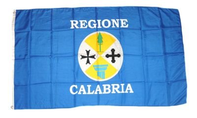 Preisvergleich Produktbild Fahne / Flagge Italien - Kalabrien NEU