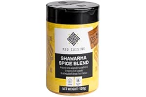 Med Cuisine "Shawarma" Spice Blend 130gr - A Traditional Spice Blend for Meat, Fish & Poultry - Spice Mix for Shawarma - Vegan & Non-GMO Seasoning Blend
