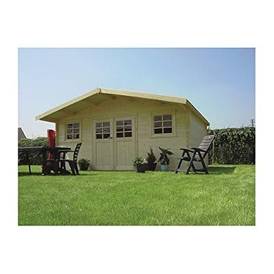 SOLID SUPERIA Zurich Autoclave Abri de Jardin Bois 388x508x253 cm