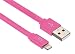 Produktbild Kit Lightning Flachkabel Ladekabel/Datenkabel/Sync-Kabel MFI Apple Zertifiziert für iPhone 5/5c/5s/6/6s/Plus, iPad Air/Air 2, iPad Mini 2/3, iPad 4, iPod Nano 7, iPod Touch 5 - Metallic Pink