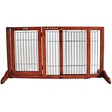 Simply Shield + M | Hunde-Barriere | Hunde-Absperrgitter | Verstellbare Breite mit Tür