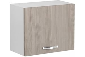 iperbriko Mobile Pensile A Muro Sopracappa Olmo Con Anta Da Cucina Cm 60x32xh49