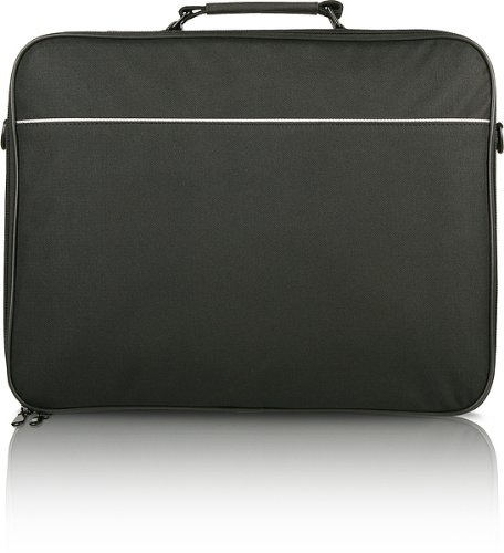 Speed-Link Prime Notebook Bag - Bolsa de nylon para portátiles de hasta 15,4 pulgadas, con cierre de cremallera, color negro