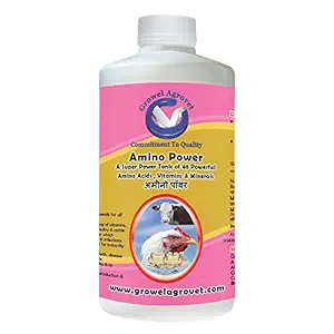 Growel Amino Power Poultry & Cattle Health Supplement for Growth, Weight & Immunity (500 ml.), 1 Piece