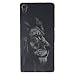 Produktbild Anlike Sony Xperia Z3 Hülle, TPU Silikon Gel Schutzhülle / Schutz Hülle / Handy Hülle / Handytasche / Silikon Hülle Case / Flexibel Handy Tasche Cover für Sony Xperia Z3 (5,2 Zoll) - Löwe Schwarz