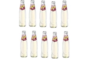 Krombacher Schweppes Lot de 10 bouteilles de boisson rafraîchissante au gingembre 0,2 l dans une bouteille en verre