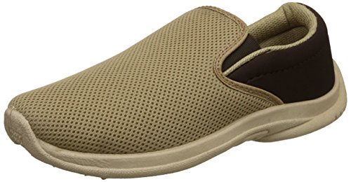 BATA Men's Mesh Mushy Beige Loafers-10 UK/India (44 EU)(8598026)