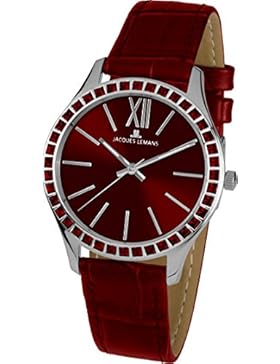 Jacques Lemans Damen-Armbanduhr La Passion Rome Analog Quarz Leder 1-1841T