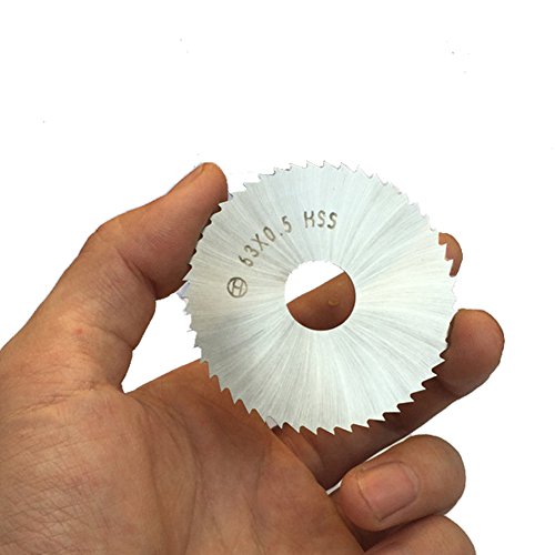 Preisvergleich Produktbild NovelLife 63X0.5mm 50T HSS Kreissägeblatt für Holzbearbeitung Mini Hobby Tischsäge ErsatzteilNovelLife 63X0.5mm 50T HSS Kreissägeblatt für Holzbearbeitung Mini Hobby Tischsäge Ersatzteile