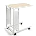Produktbild CORNERIA Mobile Beistelltisch - Beistelltisch für Kaffee Laptop Tablet, Rutschen neben Sofa Couch, Bett Beistelltisch (Weiß)