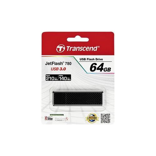 Preisvergleich Produktbild Transcend JetFlash 780 USB3.0 64GB, schwarz