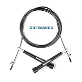 ✓ LONGITUD AJUSTABLE - El cable de acero flexible con el recubrimiento protector de PVC tiene una longitud de 3 metros totalmente ajustables de forma super sencilla gracias a su sistema Easy-To-Adjust con el que podrás ajustar la comba a tu medida ideal fácilmente y sin que se enrede.