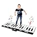 Price comparison product image LJXiioo Musical Piano Play Mat – Floor Keyboard Piano Activity Mat with Play,Record,Playback & Demo Modes