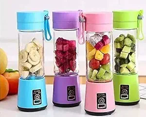 Paramhans Enterprises Portable Juicer Electric USB for travel Mini Small juices Fruit Mixer Machine Blender Grinder Home and Travel (Multicolor)
