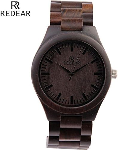 MSB Men's Business Wood Watch / Bamboo Wooden Watch / Eco Watch , ebony