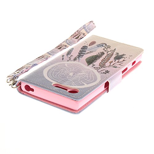 Asus-ZenFone-3-Max-ZC520TL-CaseBONROY-Asus-ZenFone-3-Max-ZC520TL-wild-animals-painting-PU-Leather-Phone-Holster-Case-Flip-Folio-Book-Case-Wallet-Cover-with-Stand-Function-Card-Slots-Money-Pouch-Protec