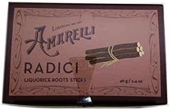 Amarelli Liquorice roots, 9 cm sticks - 40g pack