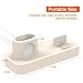 Produktbild XASY Apple Watch Airpods-Standfuß, 3 in 1 Halter Silikon Ladestation Dock Station Halterung für Apple Watch 1/2/3/4 Airpods und iPhone 5/6/7/8/X/xr/xs/xs max