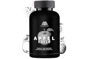 ‎B BODYGYM NUTRITION APFELESSIG-KAPSELN | Aktiven Stoffwechsel - 3 Monate Vorrat | Apple Cider Vinegar zum Entschlacken | Essigmutter - Laborgeprüft & Vegan