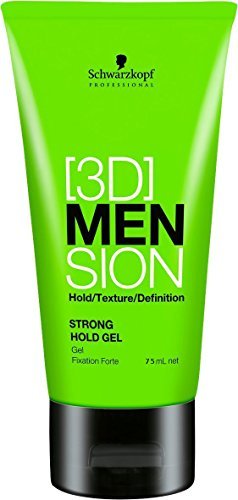 Schwarzkopf 3D Mension Strong Hold Hair Gel 75 ml